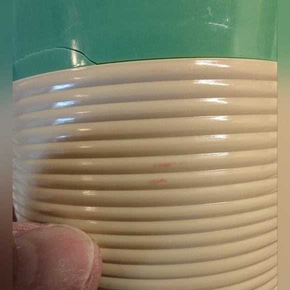 Thermo-Temp melmac plastic mugs vintage tan with handles - Picture 7 of 8